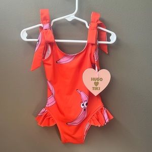 NWT: Hugo Loves Tiki Bow Swimsuit